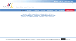 Desktop Screenshot of fundacioace.com